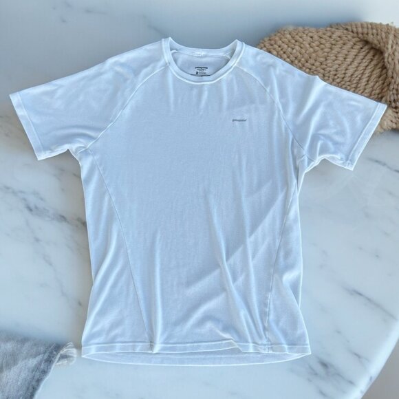 Patagonia Other - Patagonia Capilene 2 Lightweight Shirt White Base Layer Short Sleeve Size Large